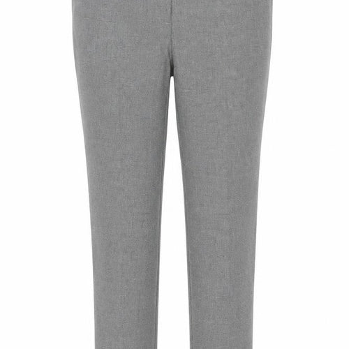Marks and Spencer Women Grey Check Tall Size 10 Dress Pants Stretch