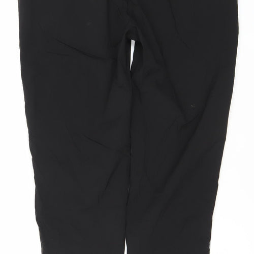 MAN Active Mens Black L Jogger Trousers Polyester Elastane Running Gym