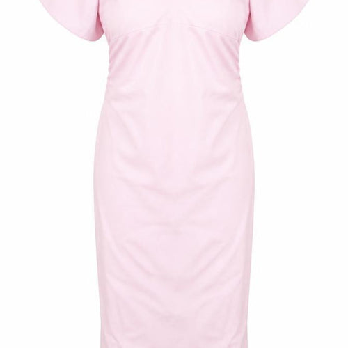 Boohoo Women’s Pink Size 14 Long Bodycon Dress Wedding Party