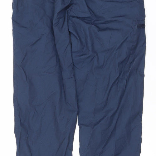 Craghoppers Men's Blue S Cargo Travel Trousers Polyester Cotton
