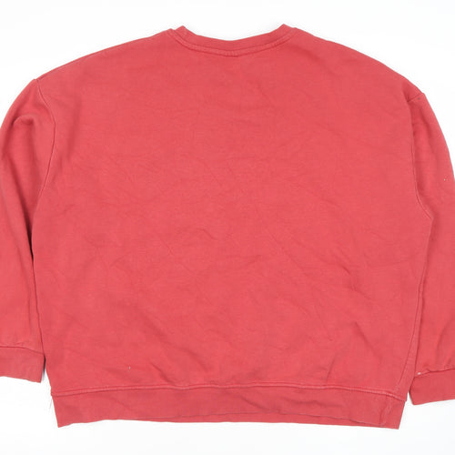 Betty Boop Women’s Red Pullover Sweatshirt L 14/16 Graphic Casual