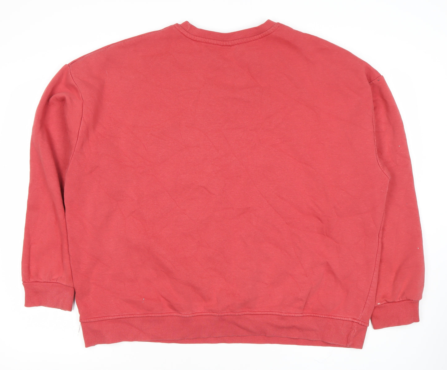 Betty Boop Women’s Red Pullover Sweatshirt L 14/16 Graphic Casual