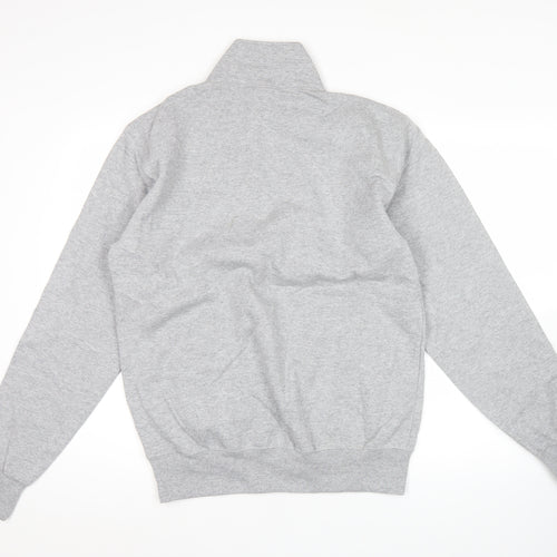 Champion Men’s Grey M Eco Authentic 1/4 Zip Fleece Sweatshirt