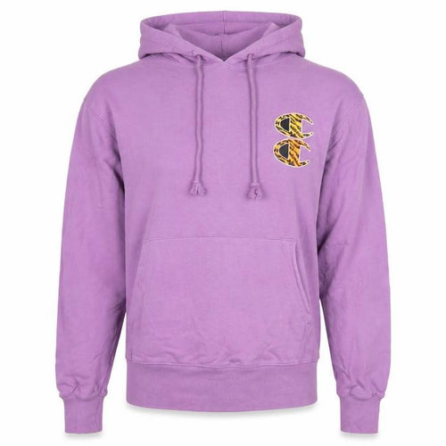 Champion Men’s Purple Graphic Pullover Hoodie S Embroidered Tigers