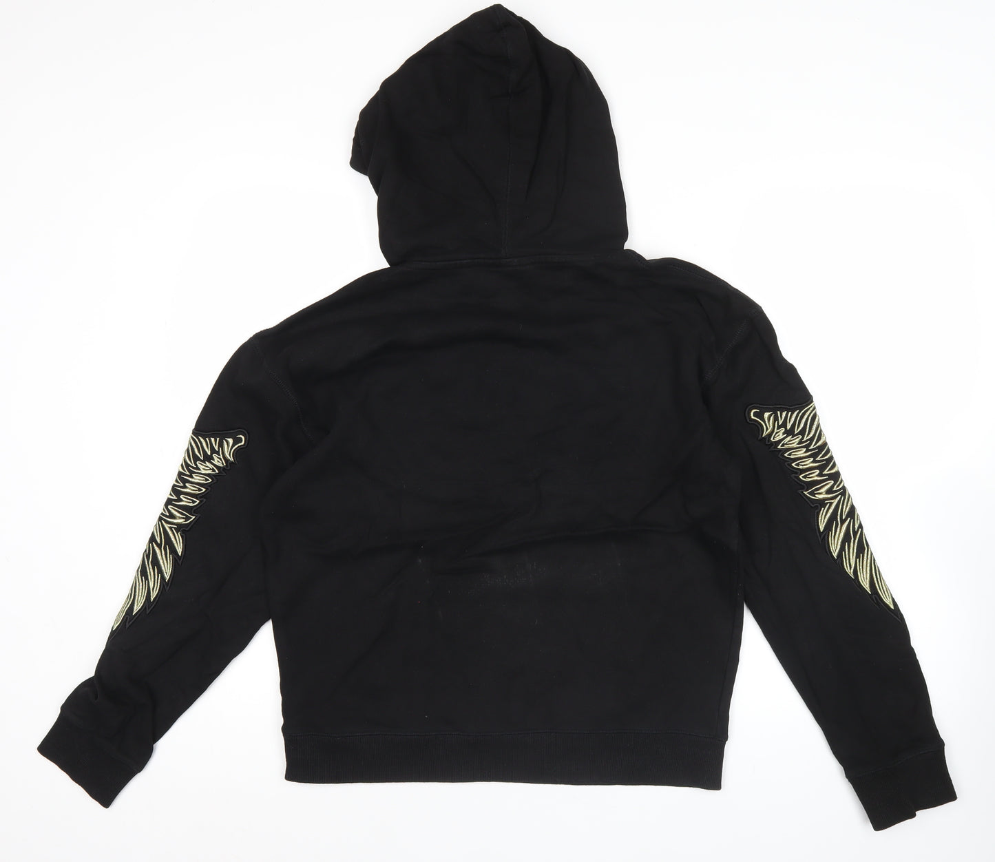 Boy London Men's Black Embroidered Pullover Hoodie M Regular Fit