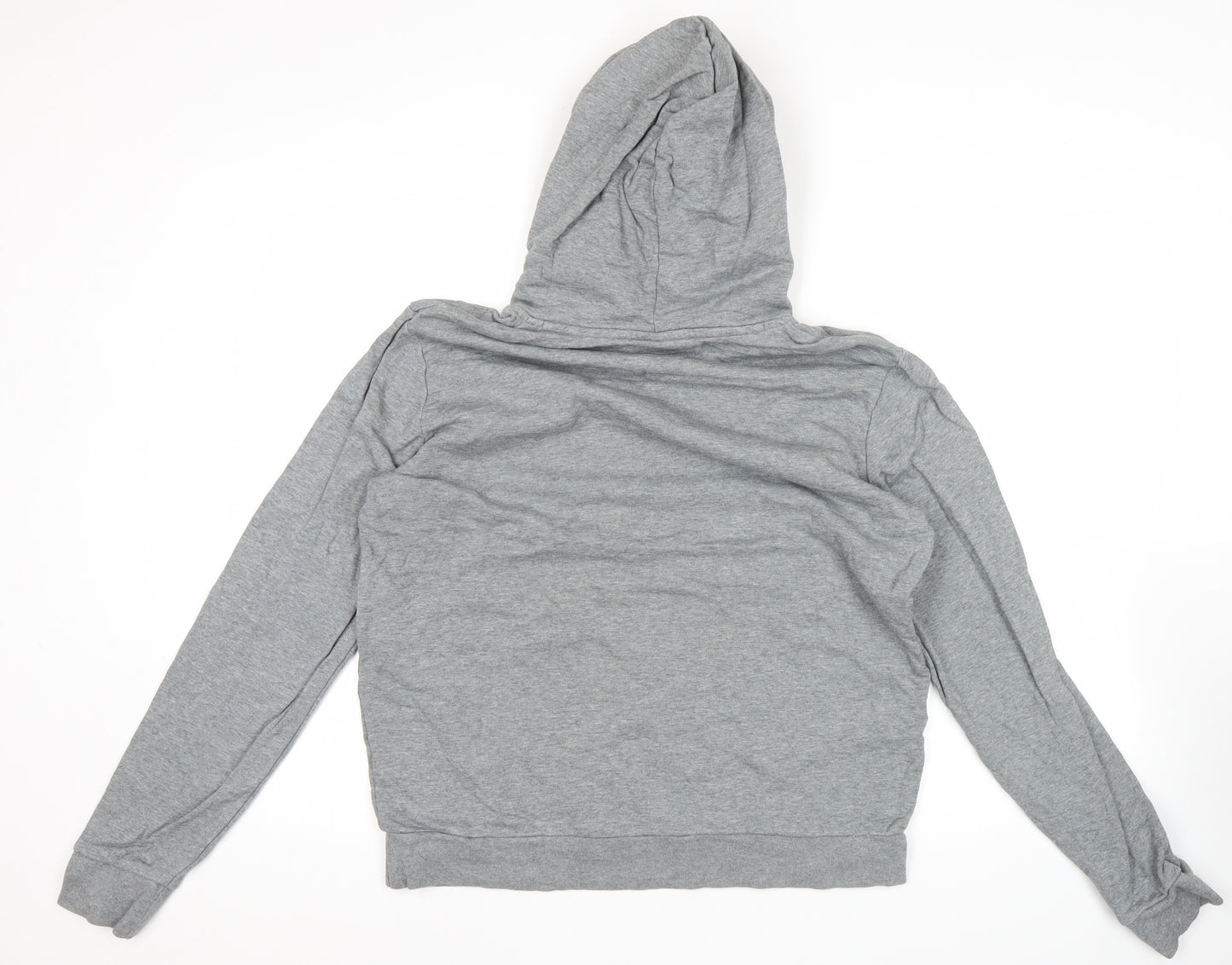 Puma Mens Grey XL Pullover Hoodie Jersey Cotton Elastane