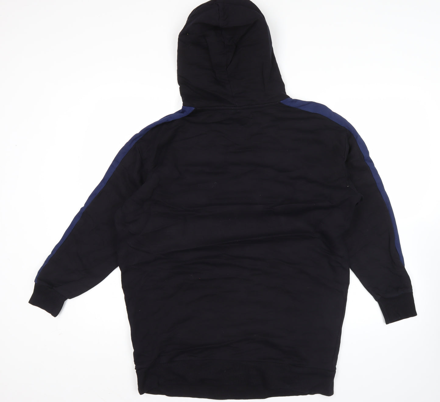 Puma Men’s Black Pullover Hoodie S Logo Graphic Sports Fleece