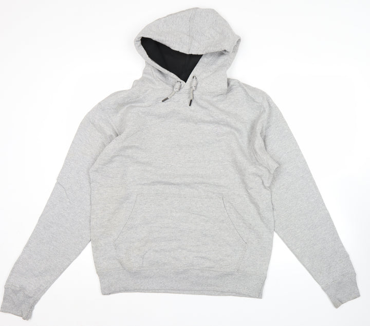 Champion Men's Grey M Pullover Hoodie Fleece Regular Fit