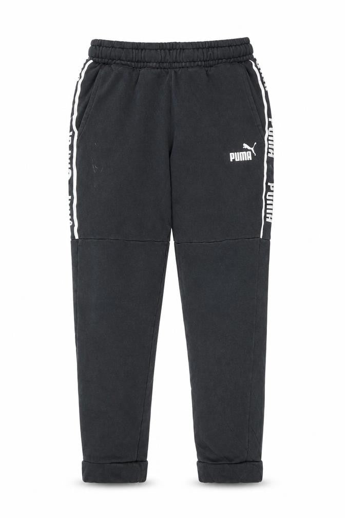Puma Women’s Black M Jogger Trousers Fleece Autumn Winter Sportswear