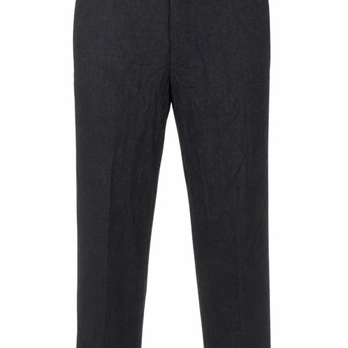 Marks and Spencer Men's Navy 30x29 Regular Fit Straight Leg Trousers