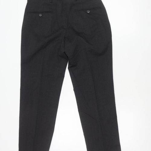 Marks & Spencer Mens Grey Slim Fit Dress Pants 30x29 Wool Blend