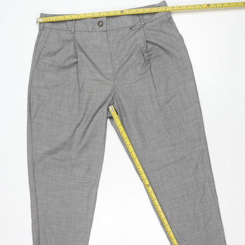 Marks and Spencer Men’s Grey 16 Regular Dress Pants Straight Leg