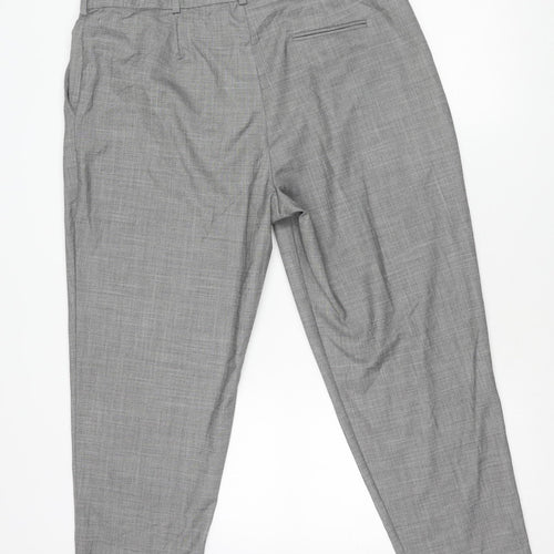 Marks and Spencer Men’s Grey 16 Regular Dress Pants Straight Leg