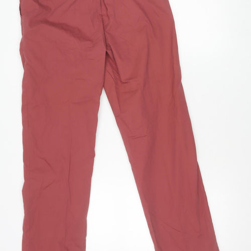 Marks and Spencer Men’s Pink Chino Trousers 30x33 Regular Fit