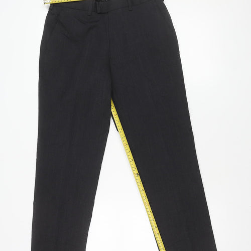 Marks and Spencer Men's Grey Slim Fit Dress Pants 30W 31L