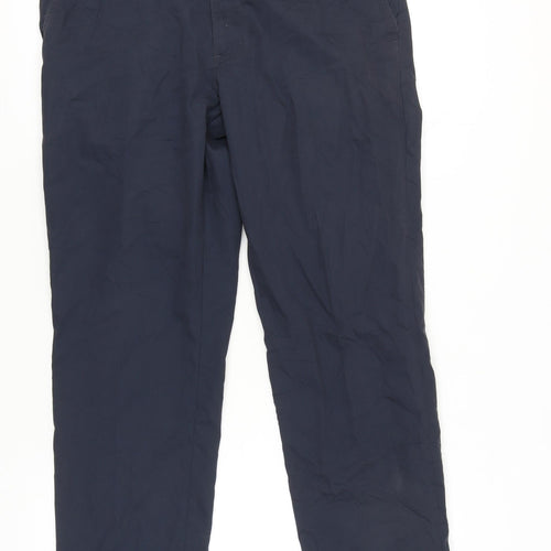 Marks and Spencer Blue Harbour Men's Blue 36R Chino Trousers