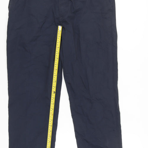 Marks and Spencer Blue Harbour Men's Blue 36R Chino Trousers