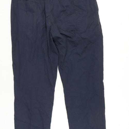Marks and Spencer Blue Harbour Men's Blue 36R Chino Trousers