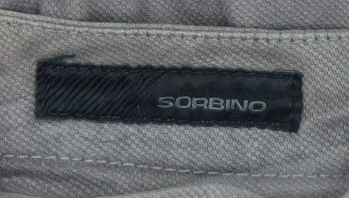Sorbino Women’s Grey Chino Trousers Size 18 Straight Leg Stretch