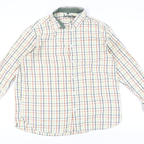 Samuel Windsor Mens Multicoloured Check Cotton Long Sleeve Shirt XL