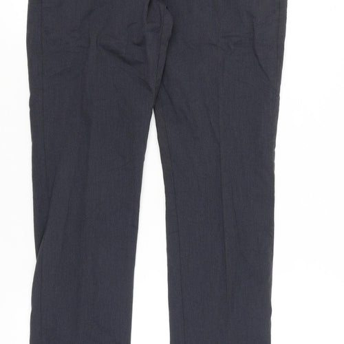 Marks and Spencer Men's Blue Slim Fit Dress Pants 30x33 Business
