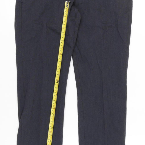 Marks and Spencer Men's Blue Slim Fit Dress Pants 30x33 Business