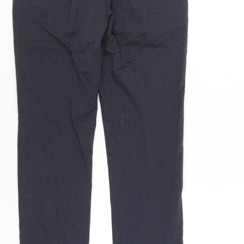 Marks and Spencer Men's Blue Slim Fit Dress Pants 30x33 Business