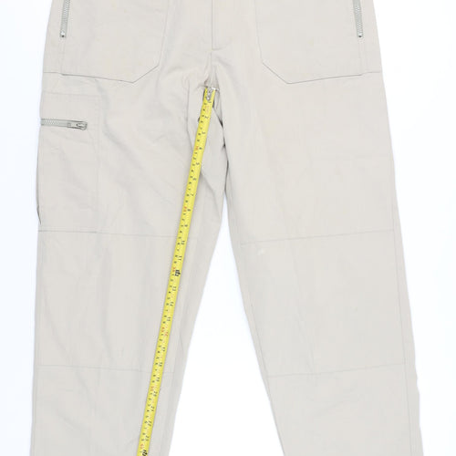 Regatta Men's Beige Cargo Trousers 38W 33L Straight Leg Outdoor