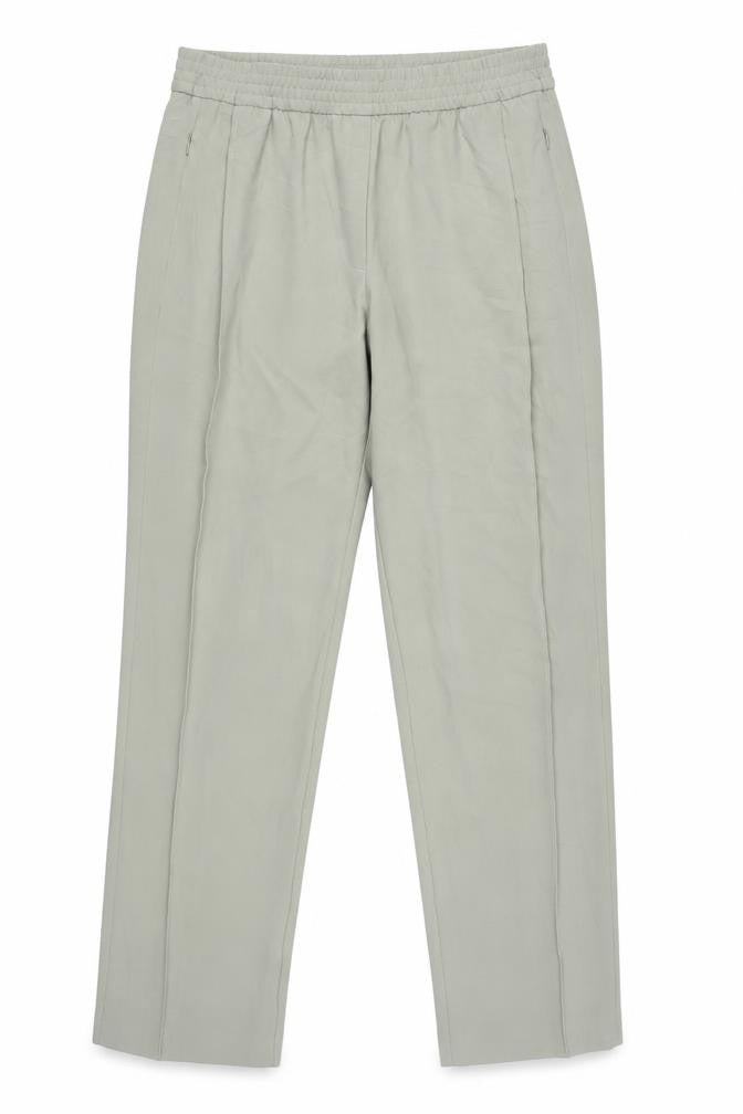 Marks and Spencer Women Green Size 8 Straight Leg Trousers