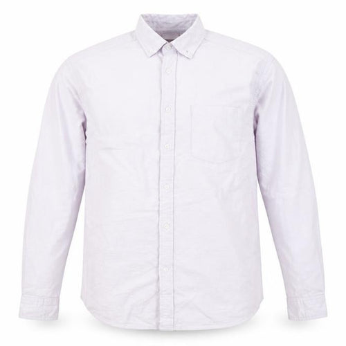 ASOS DESIGN Men’s Purple Cotton Oxford Button-Up Shirt M