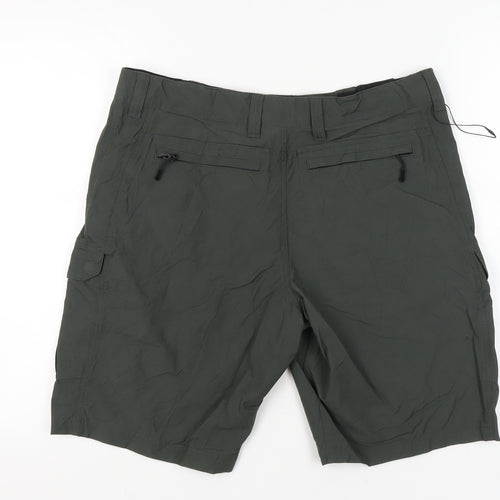 Marks and Spencer Men’s Green 36 Cargo Shorts Cotton Polyamide