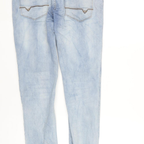 VOI Jeans Men’s Blue Light Wash Skinny Jeans Slim Fit 32R