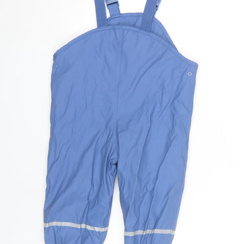 Lupilu Unisex Blue 18-24M Waterproof Ski Salopettes Adjustable Straps