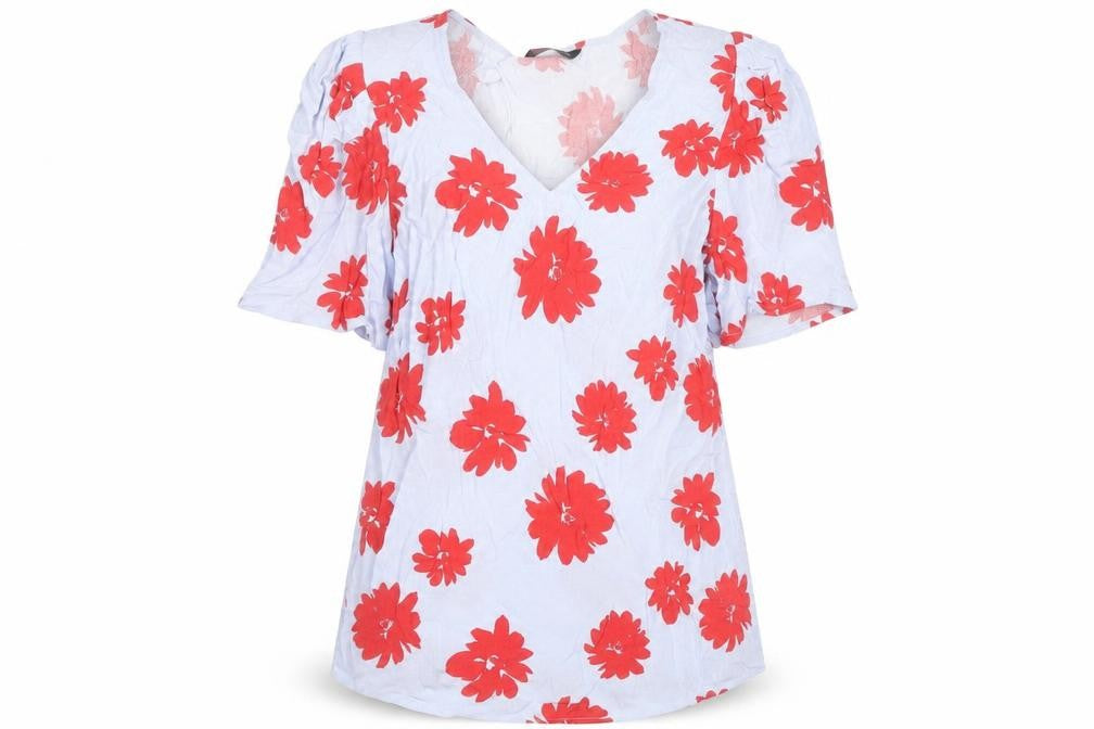Marks and Spencer Women’s Multicoloured Floral Viscose Blouse UK 6