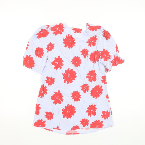 Marks and Spencer Women’s Multicoloured Floral Viscose Blouse UK 6