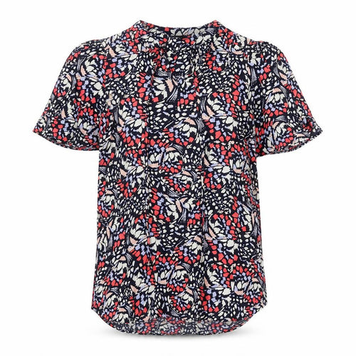 Marks and Spencer Women’s Multicoloured Floral Blouse Size 6 Short Sleeve