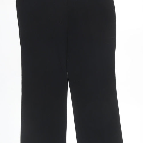 Marks and Spencer Women’s Black Size 12 Straight Leg Dress Pants