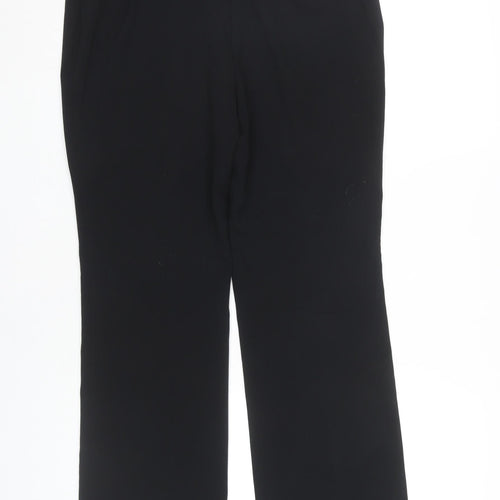 Marks and Spencer Women’s Black Size 12 Straight Leg Dress Pants