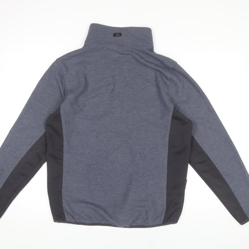 Trespass Men’s Blue 1/2 Zip Outdoor Sweatshirt M Regular Fit