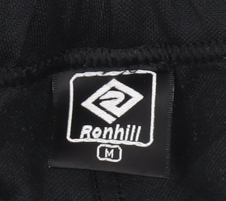 Ronhill Men’s Black Jogger Trousers M Polyester Running Gym