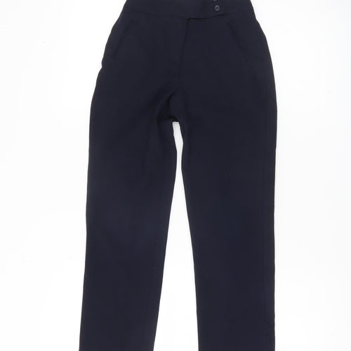 John Lewis Boys Black School Dress Trousers Age 9 Years Regular Fit