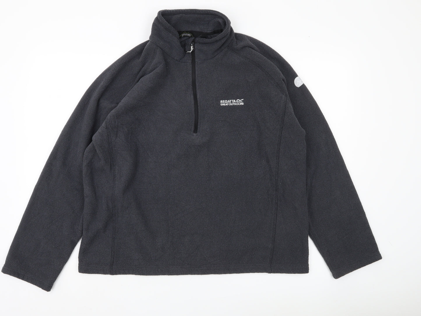 Regatta Men’s Grey XL Fleece Pullover Sweatshirt Outdoor Hiking
