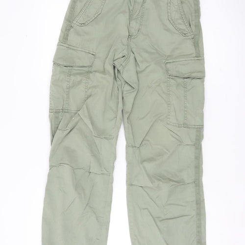 Marks and Spencer Womens Green Size 8 Cargo Trousers