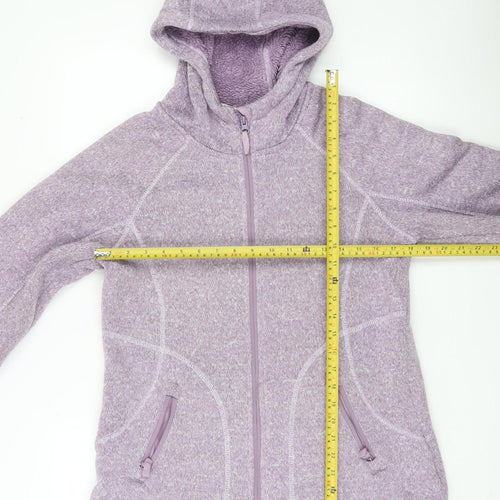 Mountain Warehouse Women’s Purple Full Zip Hoodie Jacket UK 14