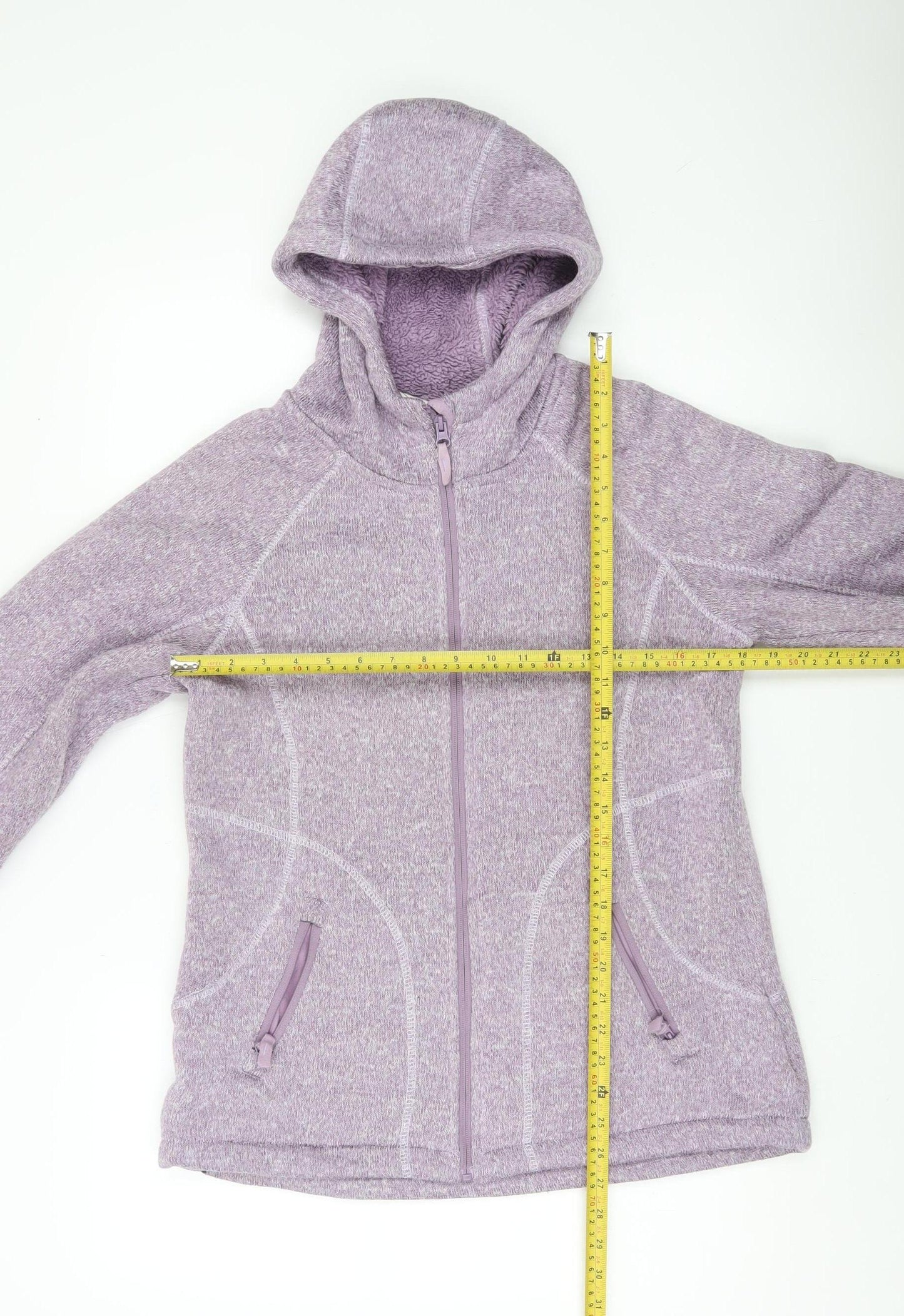 Mountain Warehouse Women’s Purple Full Zip Hoodie Jacket UK 14