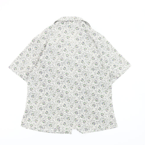 Honor Millburn Women’s Multicoloured Floral Button-Up Shirt Size 12