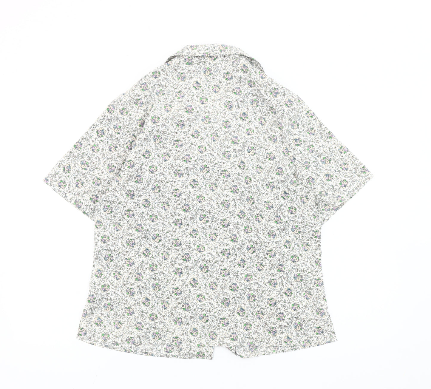 Honor Millburn Women’s Multicoloured Floral Button-Up Shirt Size 12