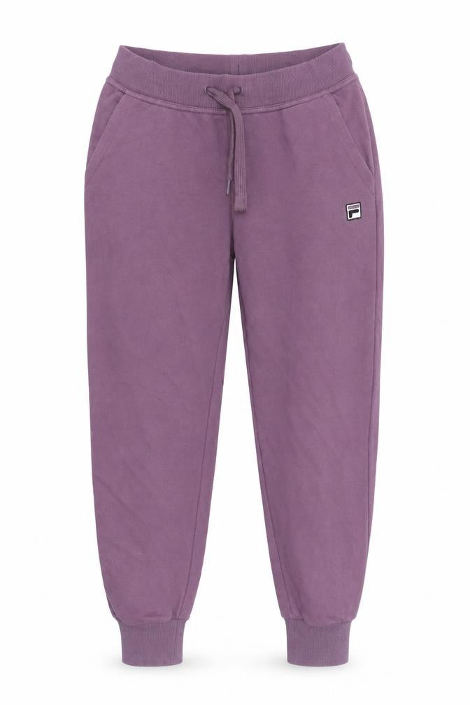 Fila Womens Purple Jogger Sweatpants Size S Cotton Blend Activewear