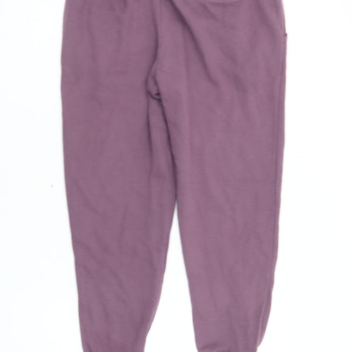Fila Womens Purple Jogger Sweatpants Size S Cotton Blend Activewear
