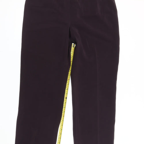 Gerry Weber Womens Black Size 16 Classic Straight Dress Trousers